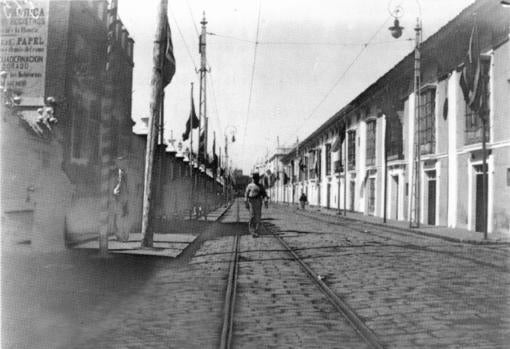 La calle San Fernando en el año 1889