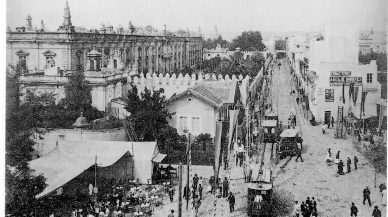 La Feria del Prado en la calle San Fernando en la primera década del siglo XX