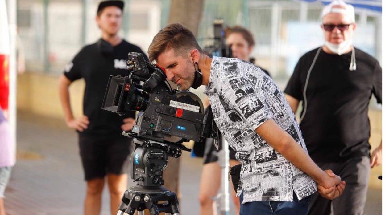 Uno de los rodajes que se han hecho en la ciudad