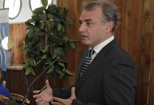 El gerente de ProSevillaPort, Simón Onrubia