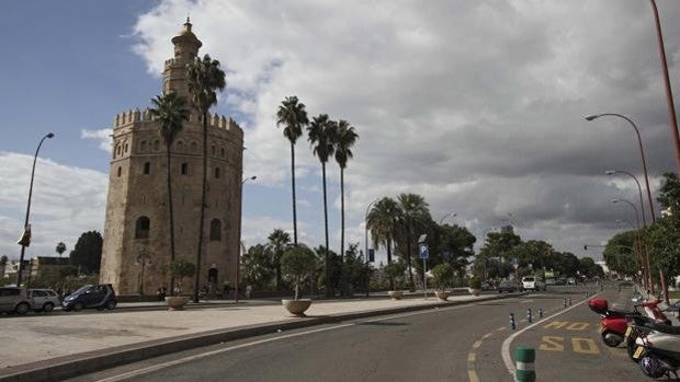 Un laberinto de flores cortará al tráfico el Paseo de Colón el próximo domingo