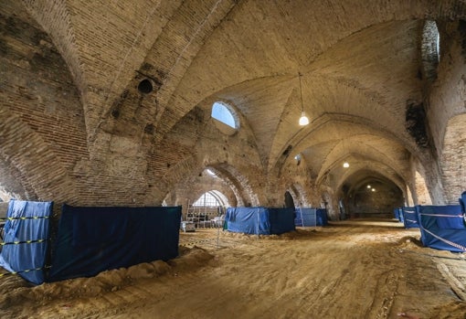 Las Atarazanas serán otro gran contenedor cultural cuando acaben las obras