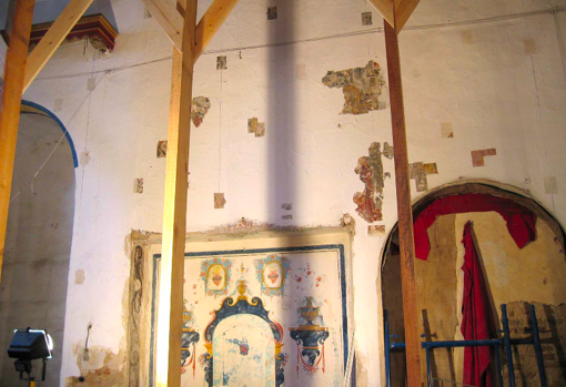 La sala De Profundis del convento de Santa Clara