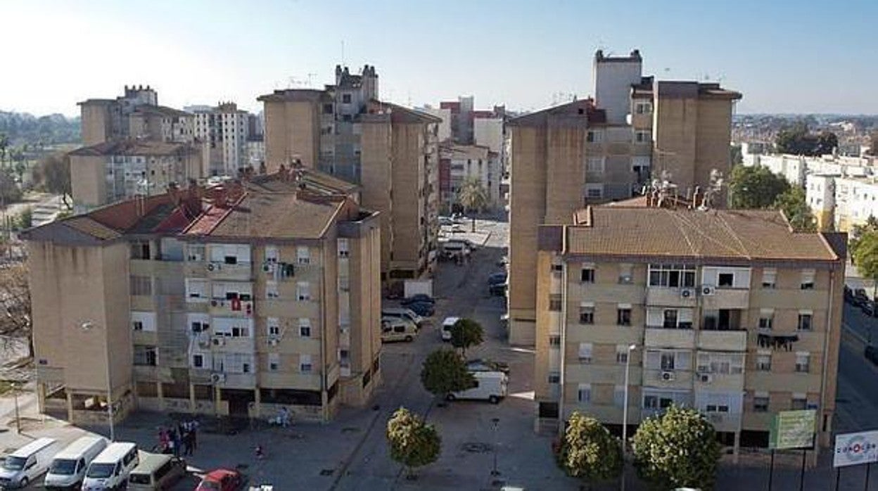 Bloques de viviendas públicas de la barriada Martínez Montañés