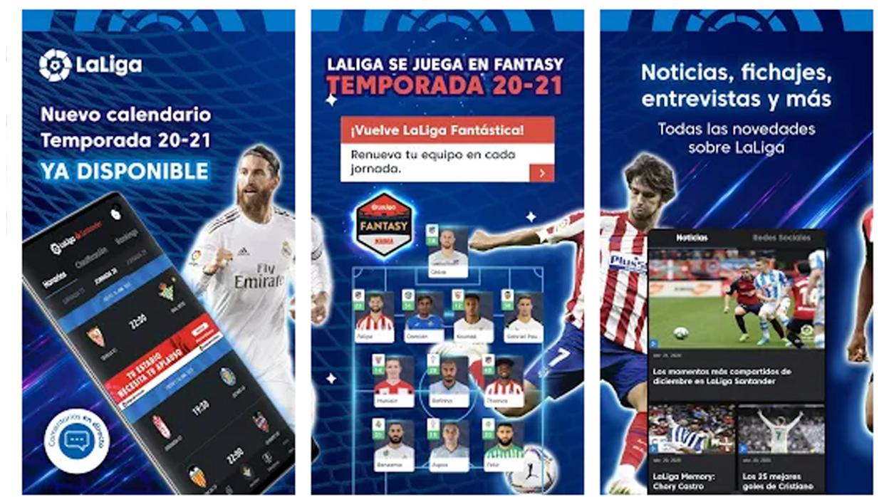 LaLiga cuenta con su aplicación oficial