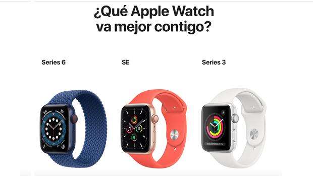 Así queda el catálogo de Apple Watch