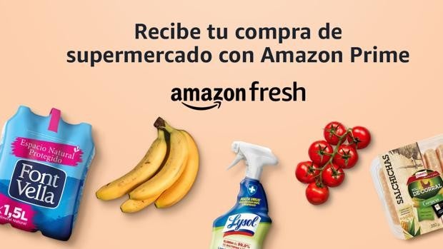 Amazon Fresh llega a España para competir con Mercadona, Lidl, El Corte Inglés y Carrefour