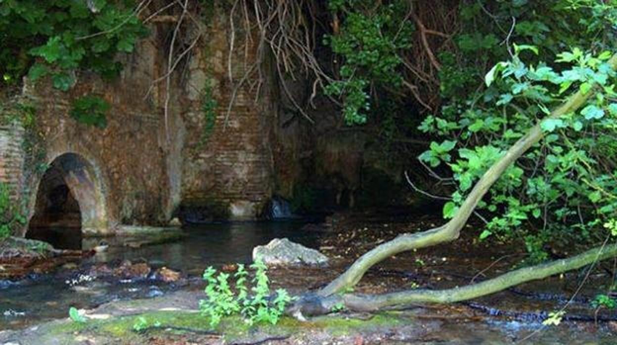 Nacimiento del Río Frío en Loja, interior de la provincia de Granada