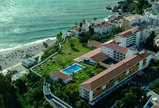 Vista aérea del Parador de Nerja