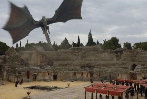 El conjunto arqueológico de Itálica fue Pozo Dragón