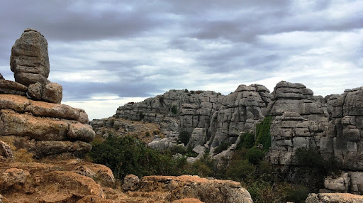 Formaciones rocosas en el Torcal de Antequera