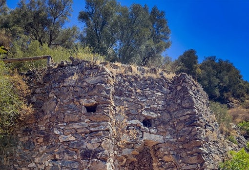 Imagen de los antiguos hornosn de cal