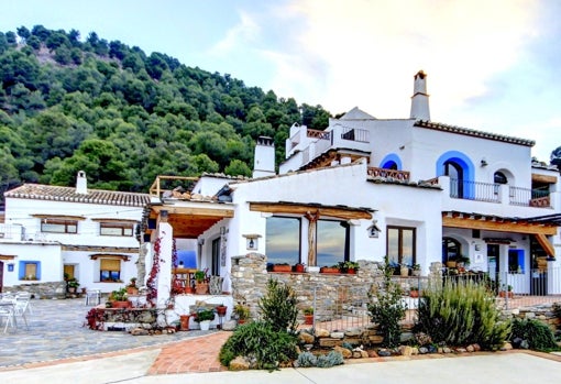 Vista de La Posada del Candil en plena Sierra de los Filabres.