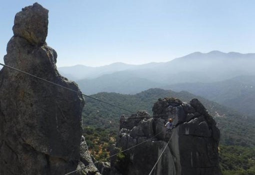 Vía ferrata en la Serranía de Ronda