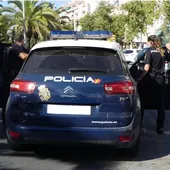 Patrulla de la Policía Nacional en Málaga