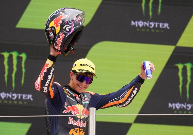 Primer podio para el palaciego José Antonio Rueda en el Mundial de Moto3