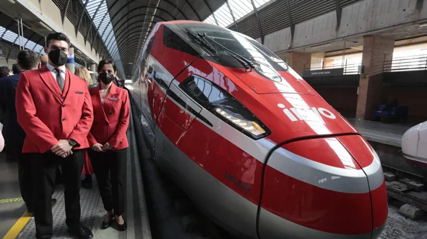 Presentación de Iryo, alternativa Low Cost privada, en la estación de Santa Justa