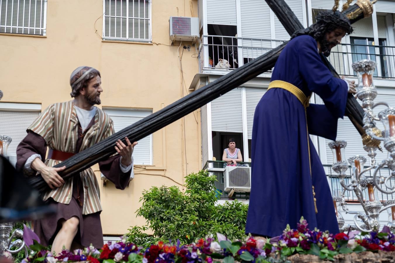 Fotos de la hermandad de San José Obrero en el Sábado de Pasión de la