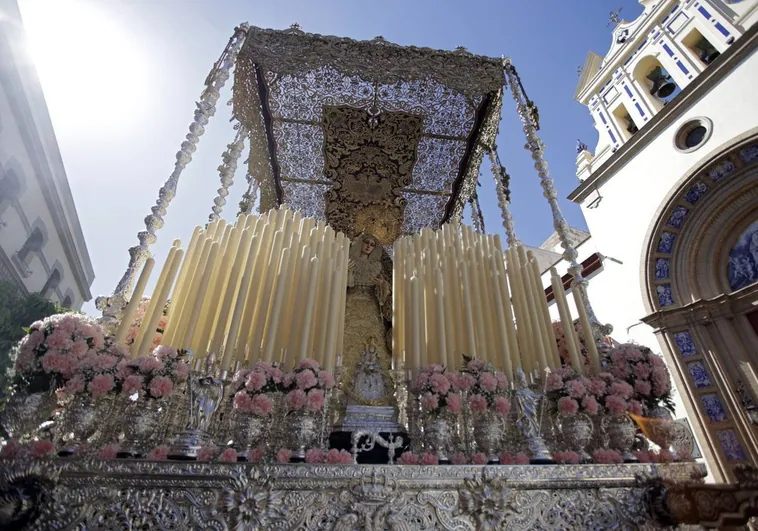 Horario e Itinerario de la Procesión de la Virgen del Patrocinio. Sevilla 26 de Noviembre del 2023