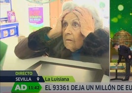 La emoción de los vecinos de La Luisiana tras repartirse un millón de euros en la Lotería de Navidad: «No sé si estoy con los pies en el suelo o en el aire»