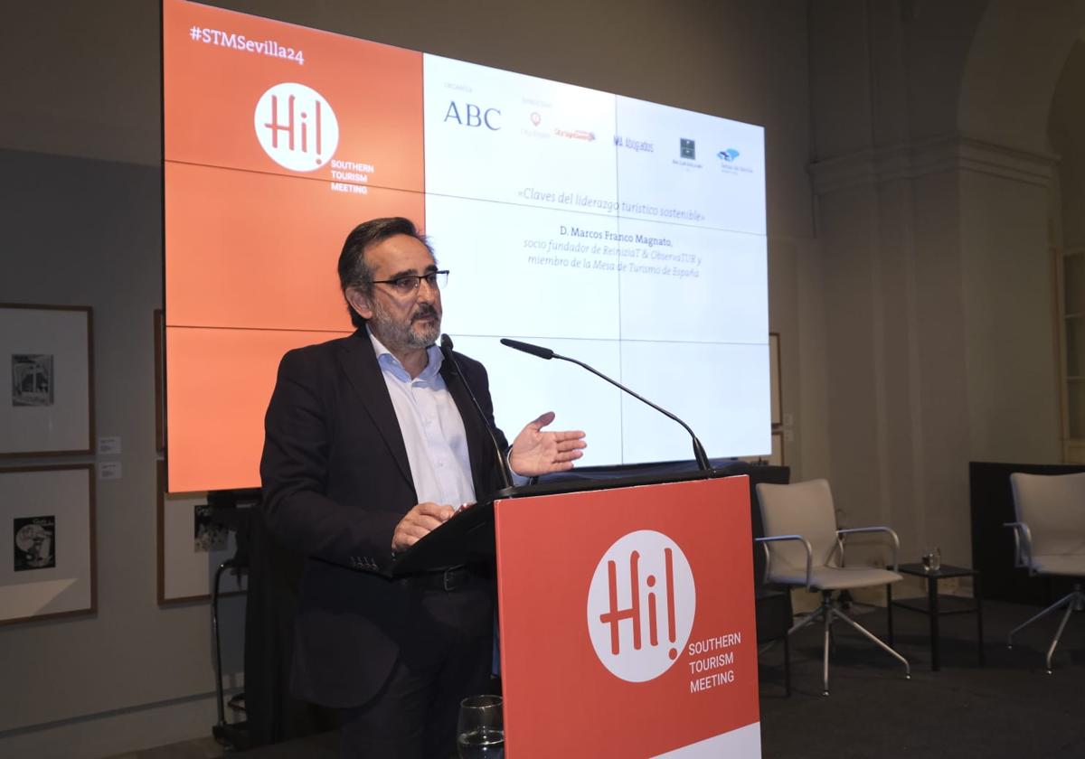 Marcos Franco, fundador de ReiniziaT & ObservaTUR en el STM de ABC