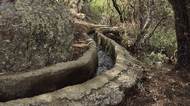 Acequia en el paraje de Prado Alto