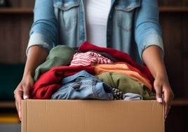 La ropa de segunda mano pude tener usos muy diversos