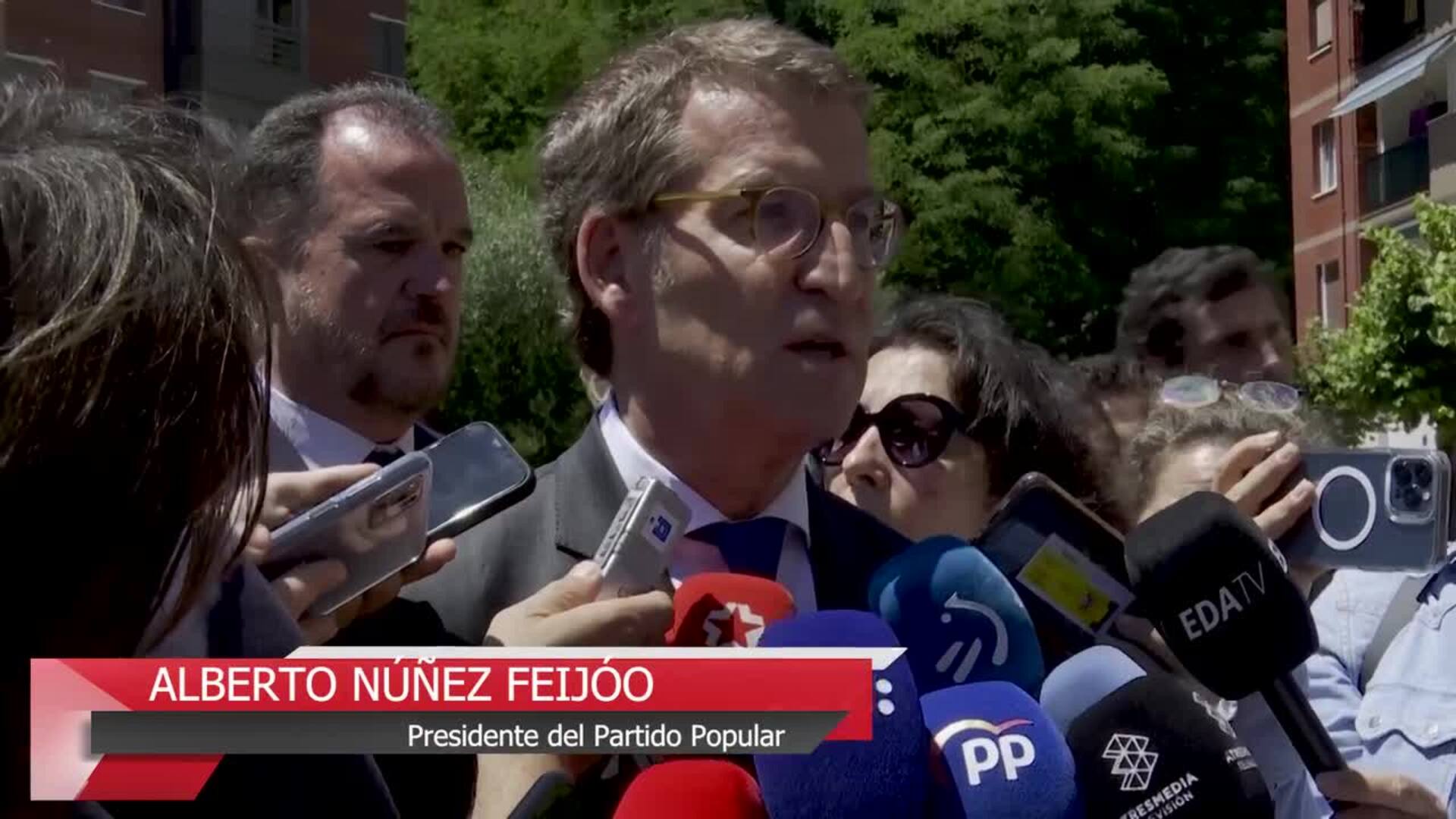 Figuras políticas responden a Sánchez tras su asistencia al homenaje a Miguel Ángel Blanco