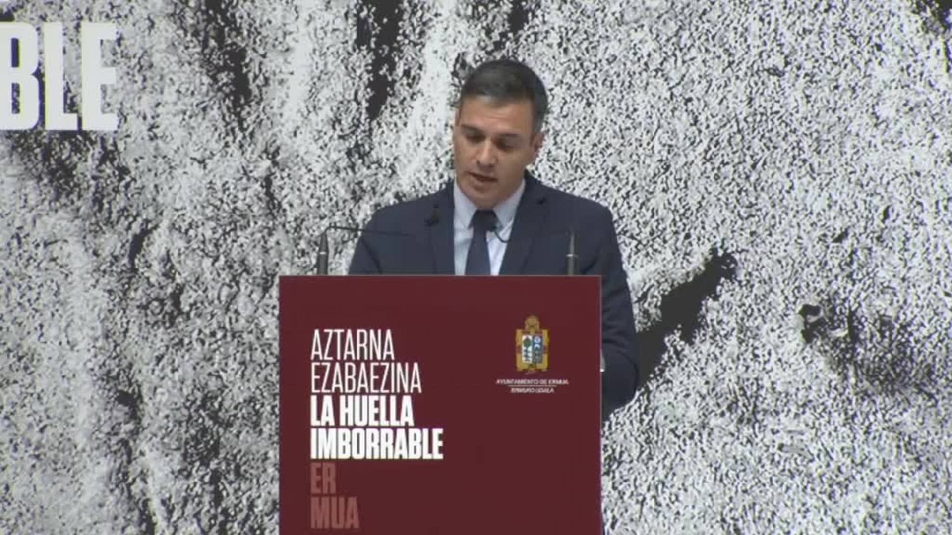 El rey y Sánchez presiden en Ermua el acto de homenaje por el 25º aniversario del asesinato de Miguel Ángel Blanco