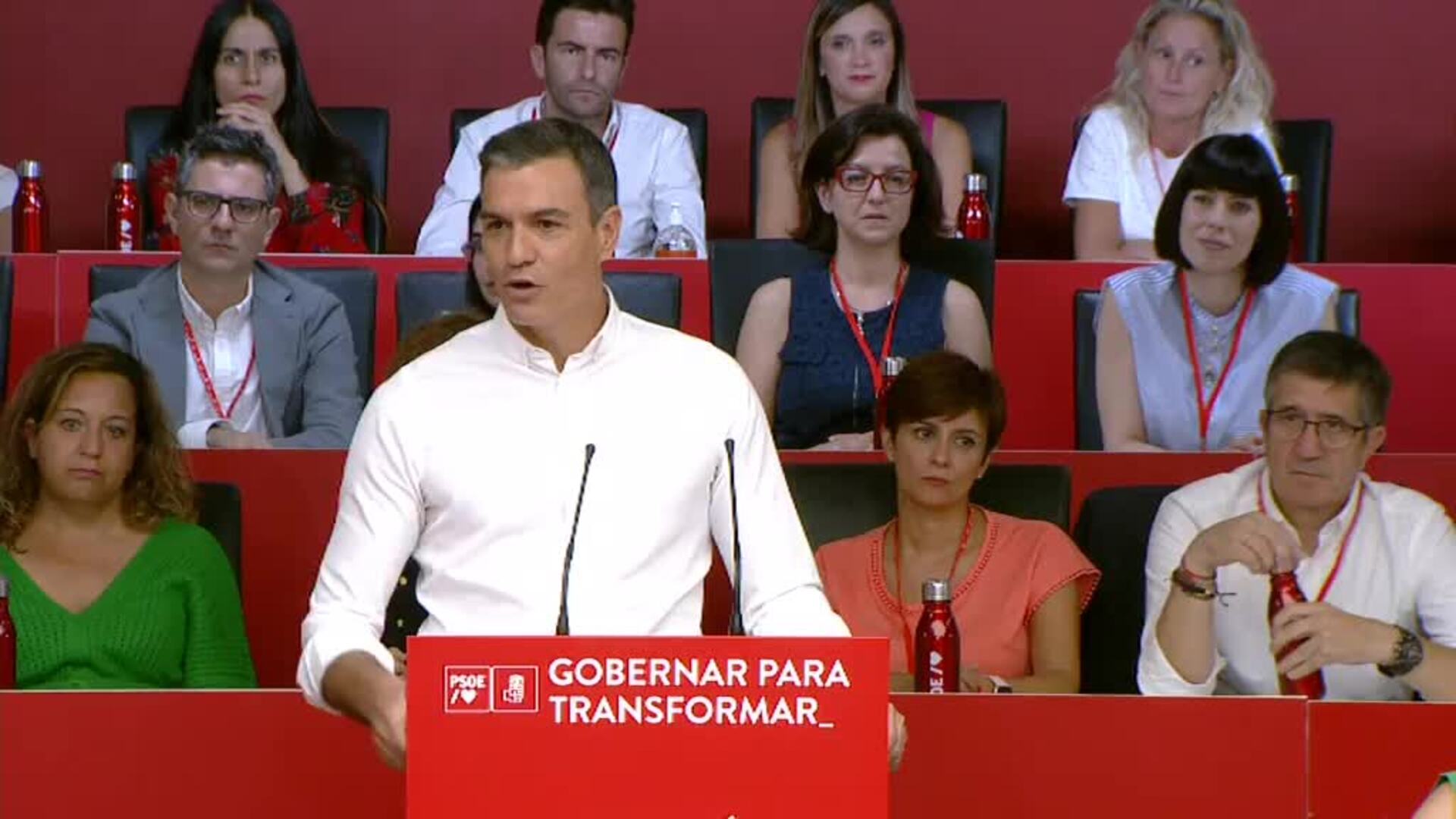 Pedro Sánchez pone al PSOE en modo electoral y pide a los suyos ir "a por todas"