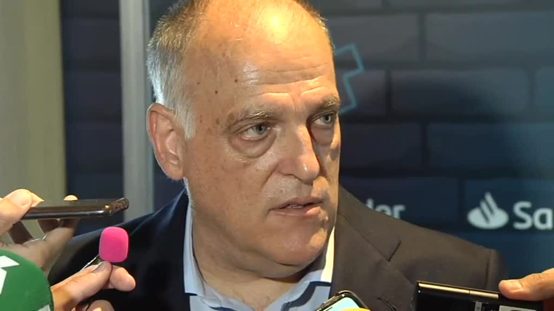 Tebas: "Al Barça le queda todavía trabajo para inscribir a todos sus fichajes"