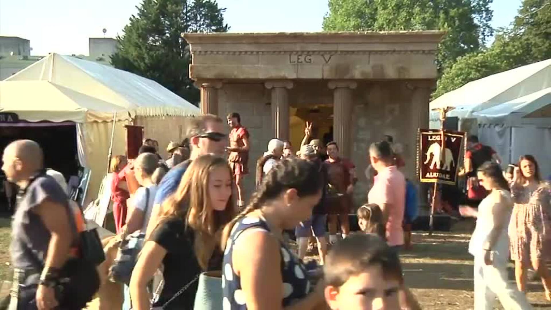 Vuelven las célebres guerras cántabras a Los Corrales de Buelna