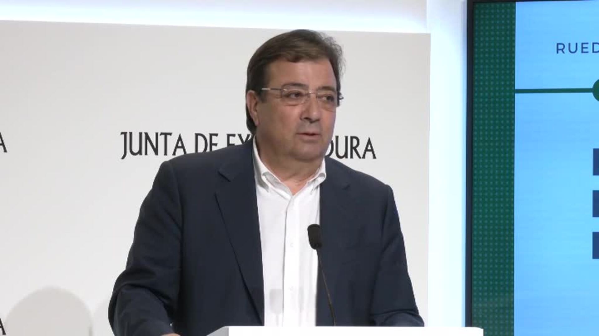 Fernández Vara asegura que, de no ostentar cargo institucional, respaldaría la petición de indulto para Griñán