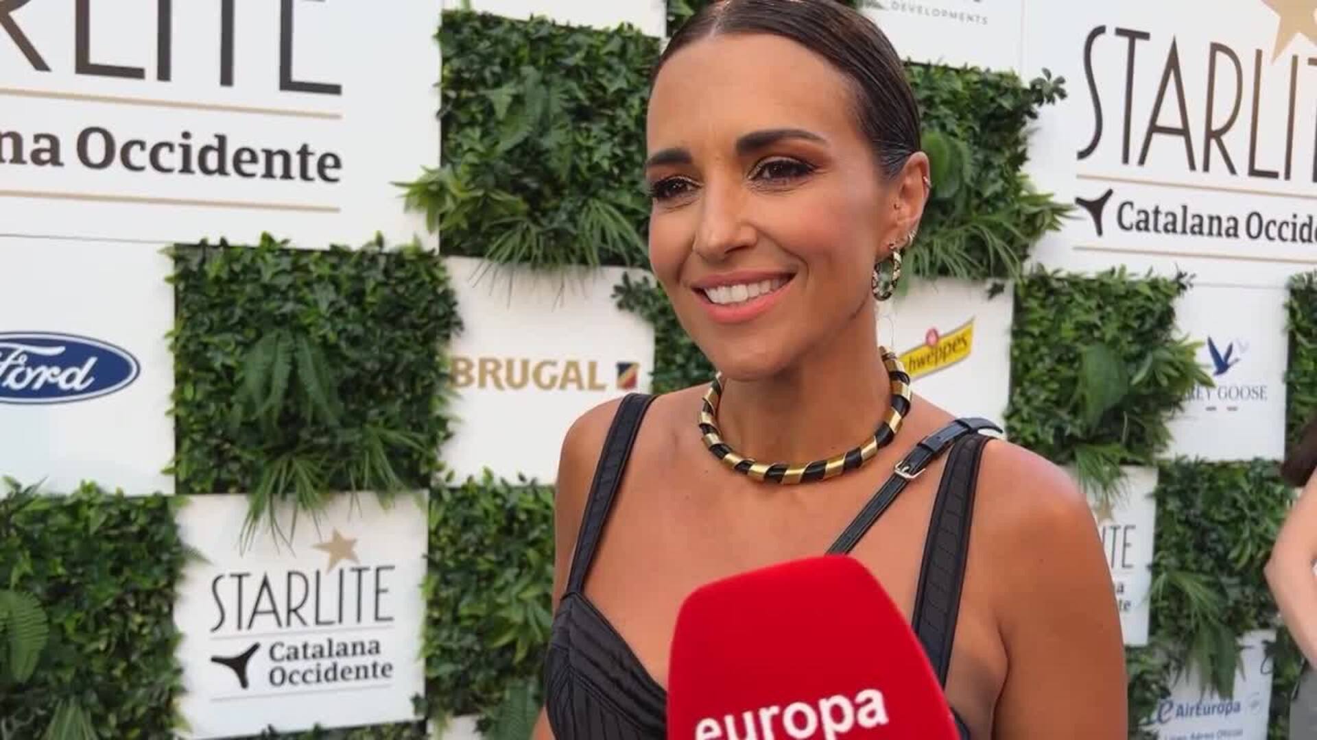 Paula Echevarría comienza un fin de semana inolvidable en Villabuena de Álava