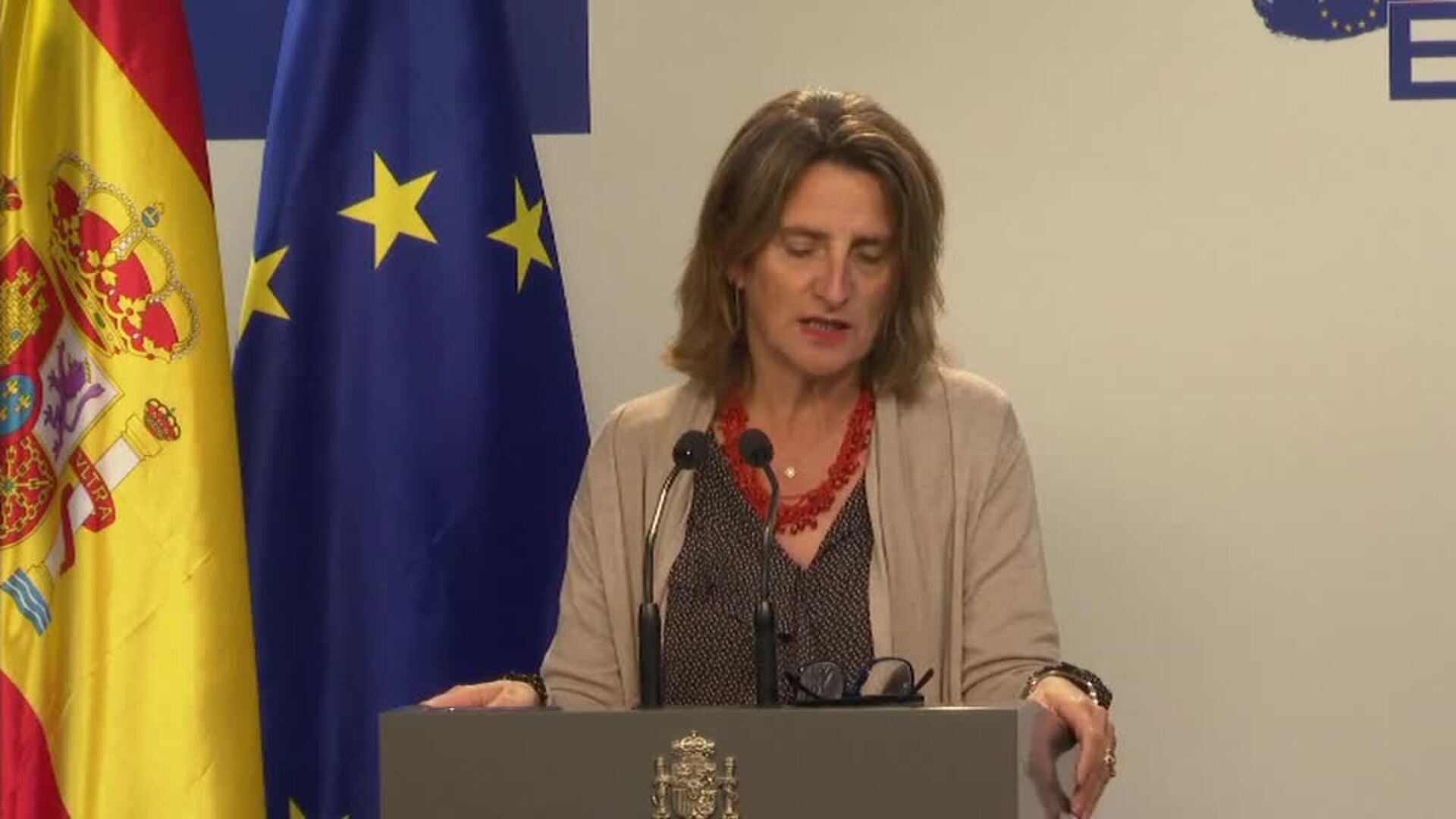 Ribera: "Si no ponemos un tope al gas podríamos tener un impacto importante sobre el PIB de la UE"