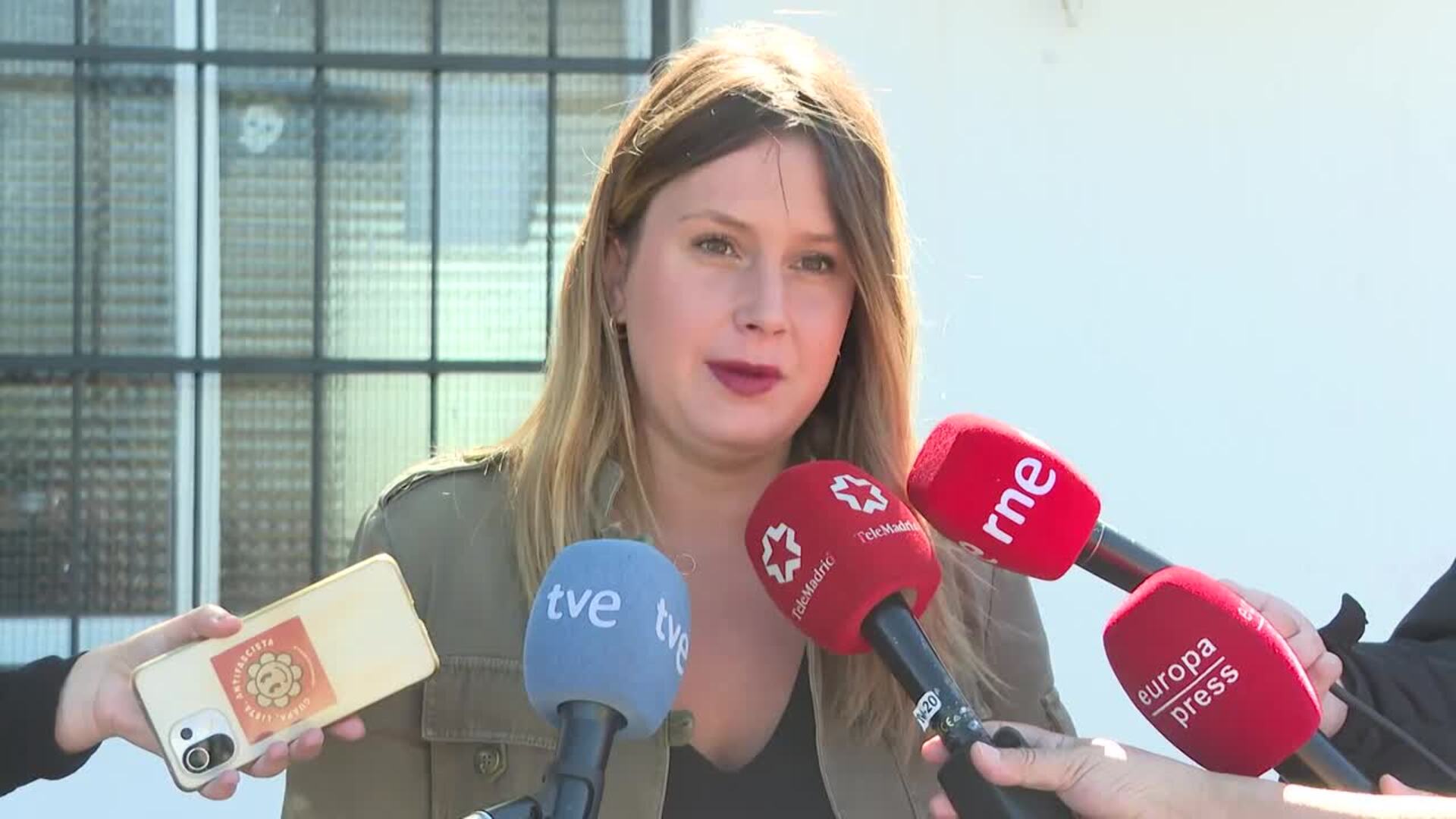 Alejandra Jacinto culpa a Díaz Ayuso y al Gobierno regional de la situación en la Cañada Real