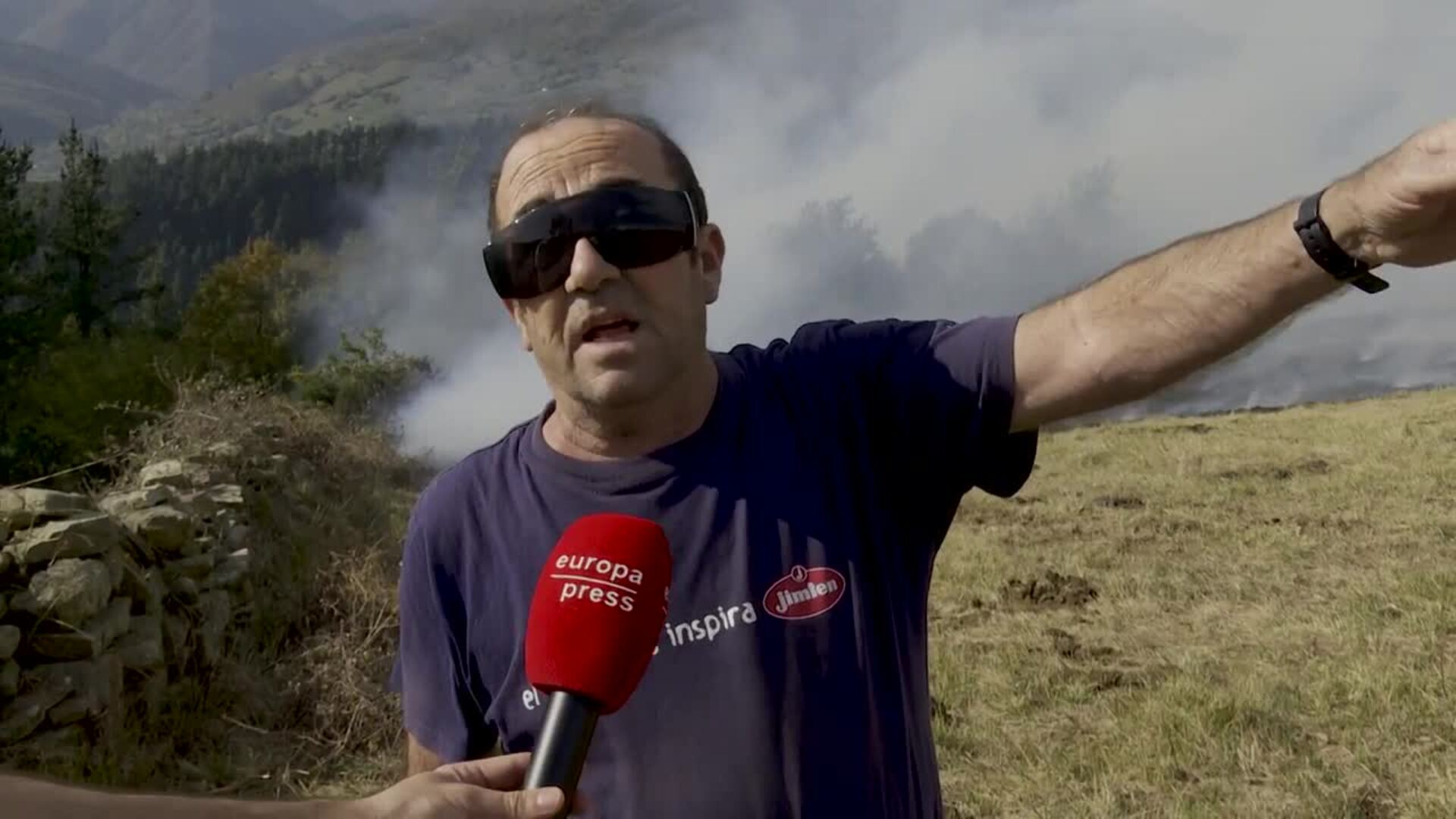 Vecinos de Cantabria afectados por los incendios se sienten "completamente abandonados"