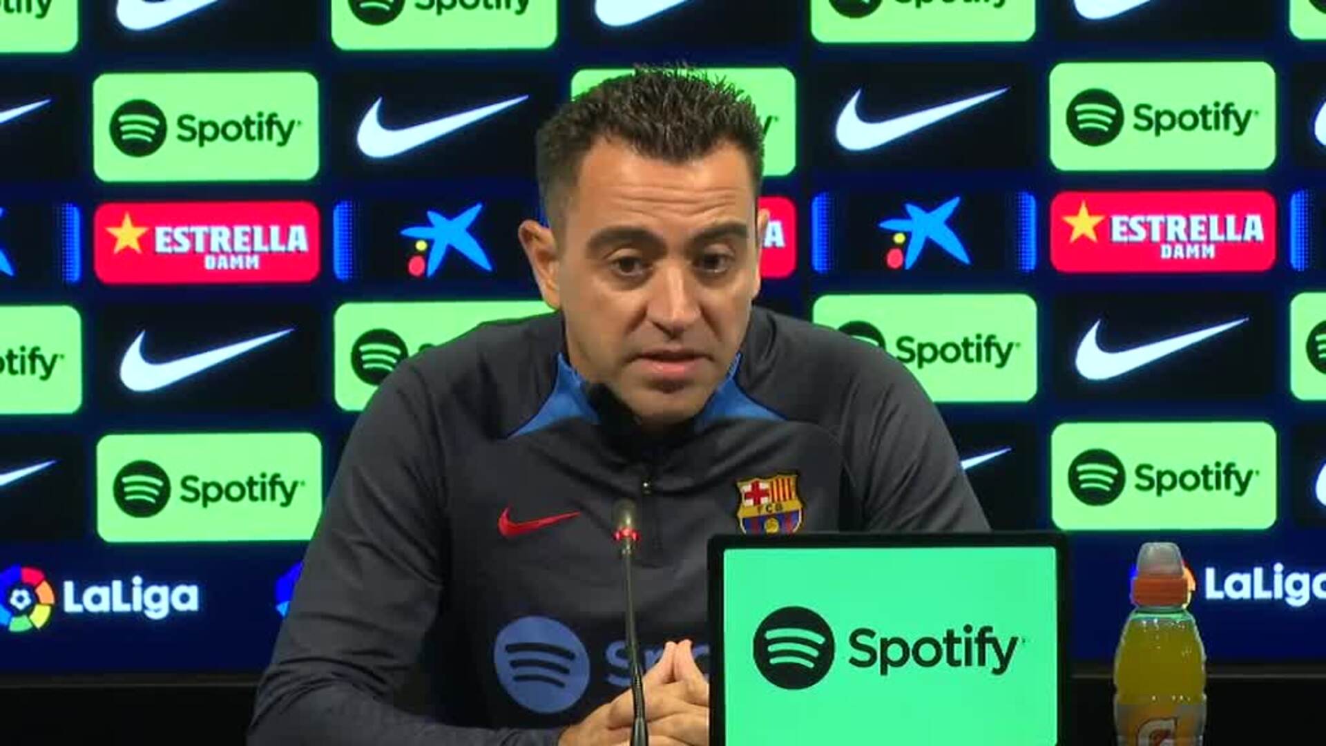 Xavi: "No sé si he sido justo con Piqué, pero he sido honesto en todo momento"