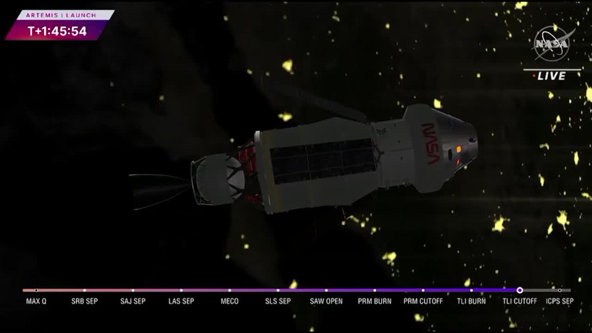 Artemis I Despega Con El Megacohete Lunar Y La Nave Orion De La NASA