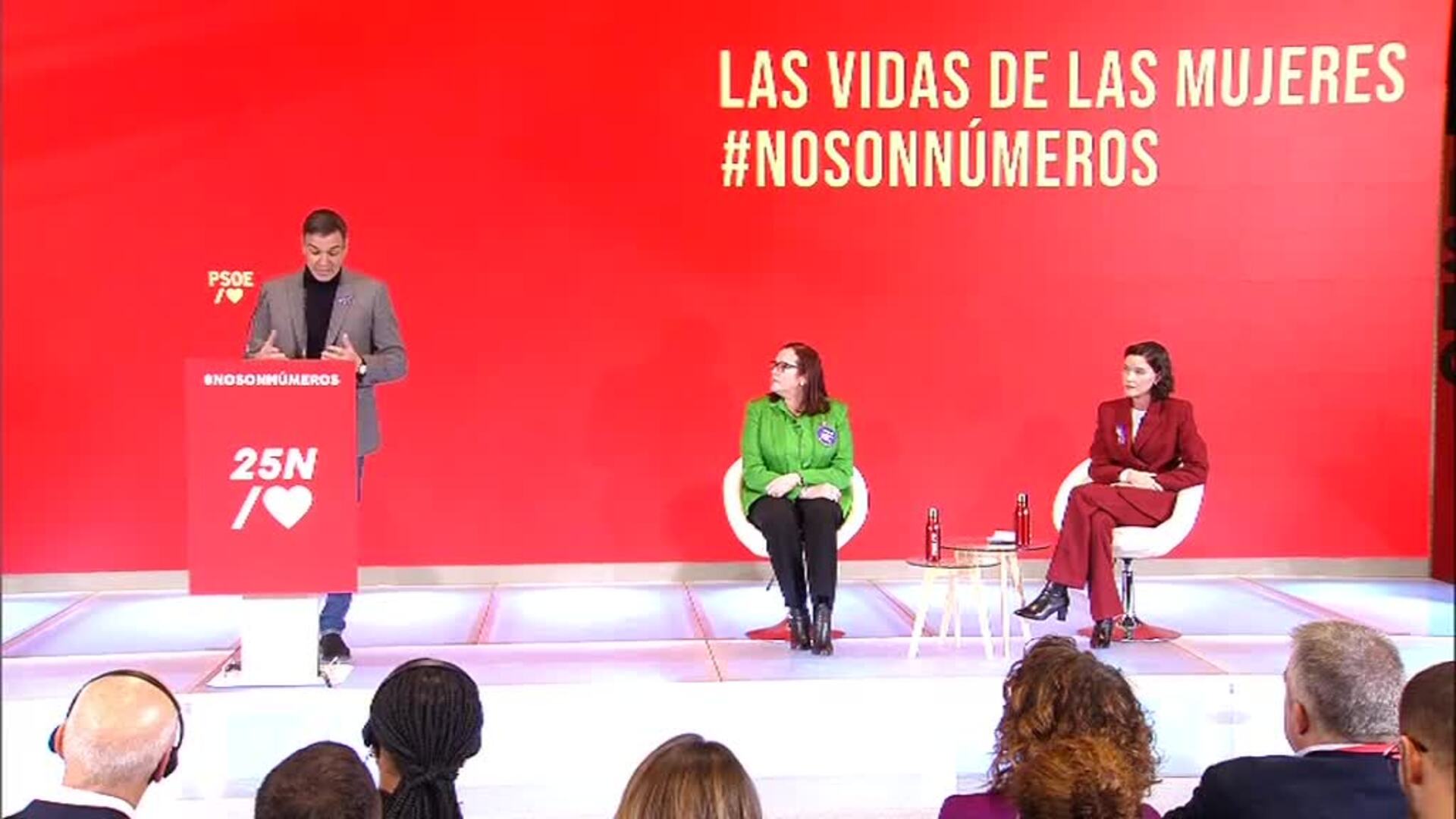 Pedro Sánchez: "Si hay una causa socialista por definición es el feminismo"