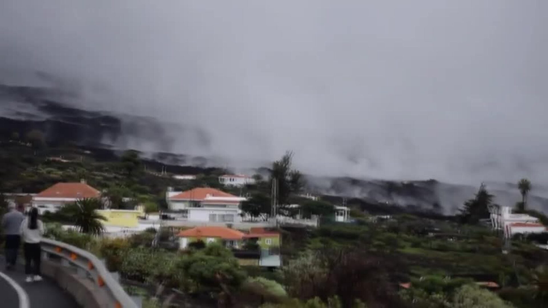 Alerta naranja en La Palma