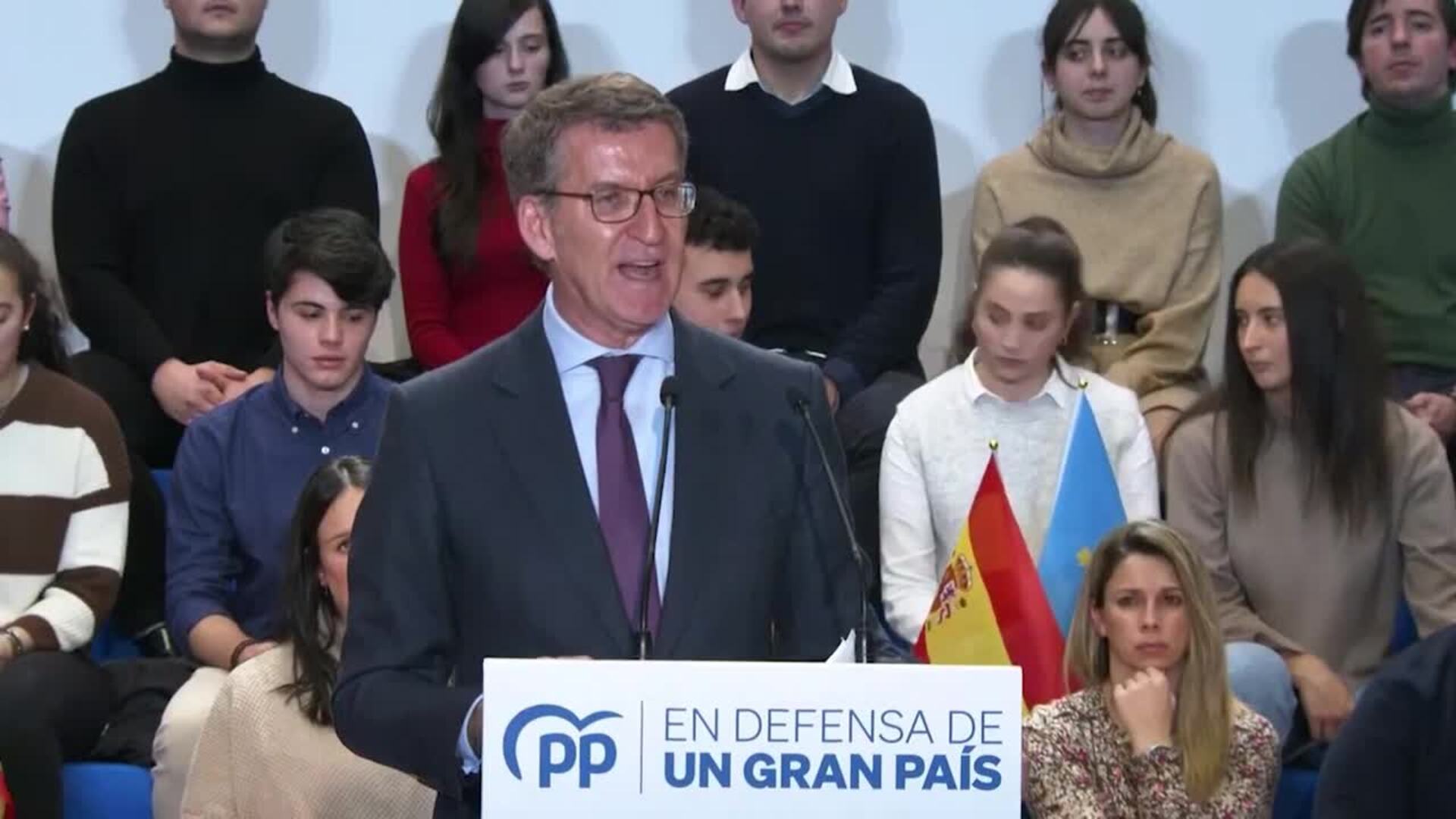 Feijóo avisa que llevará a Europa el "desprecio e insulto sistemático" del Gobierno