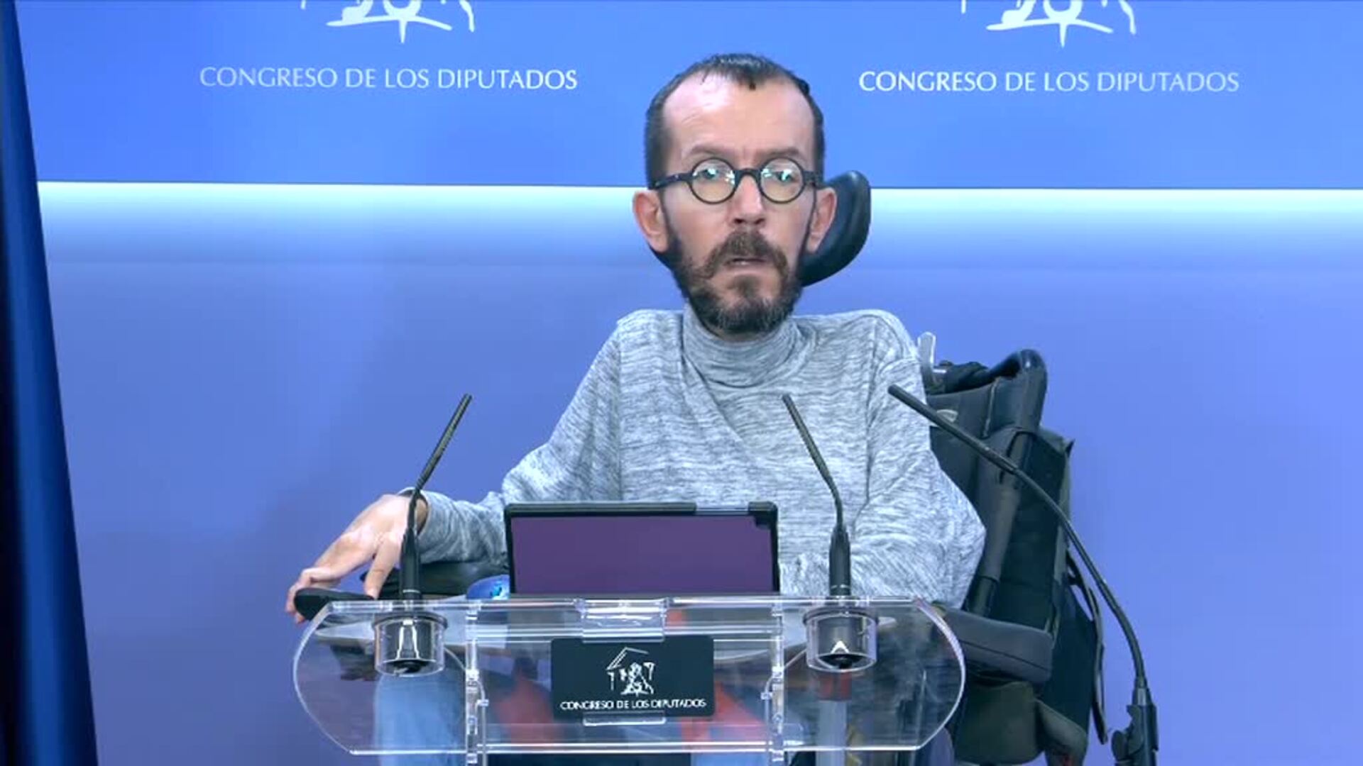 Podemos avisa al TC que estaría dando "un golpe blando" a la democracia y cree que no habría que acatar su orden