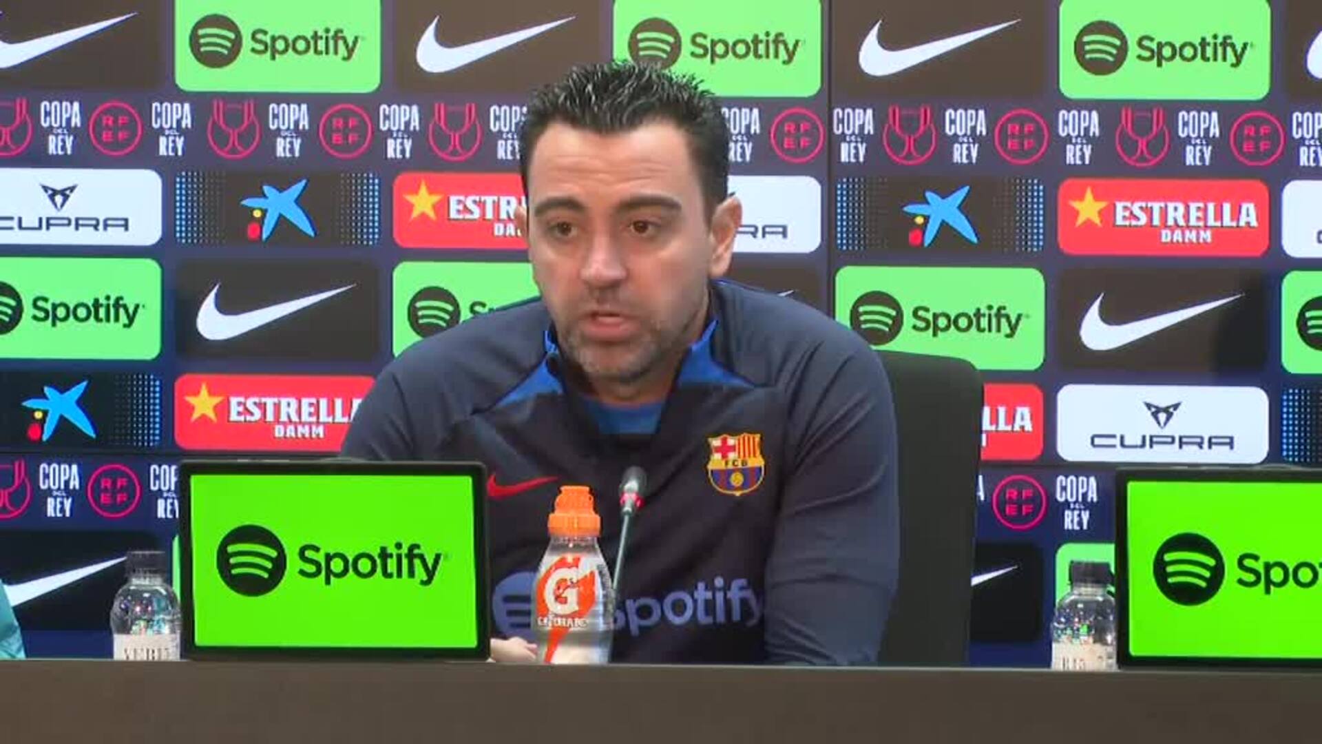 Xavi: "Nosotros obedecimos a un juez con el tema de Lewandowski"