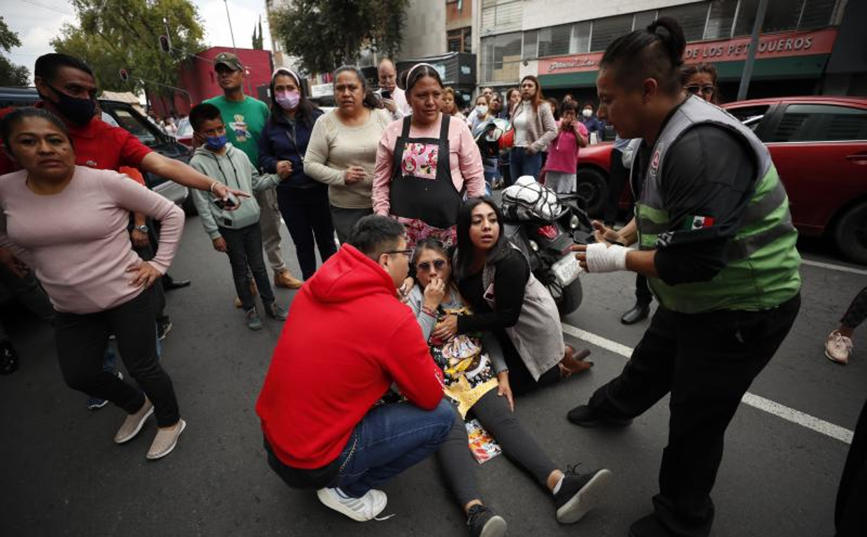 México registra un terremoto de magnitud 7,4 en el aniversario de los devastadores sismos de 1985 y 2017