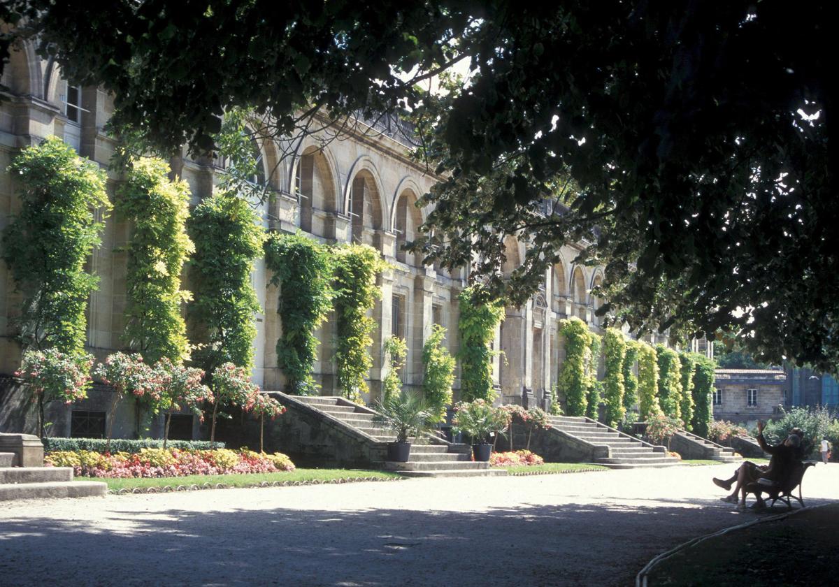 Jardín en Burdeos.