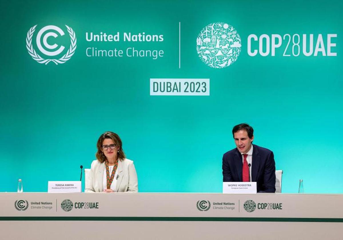 Europa se mantiene firme: Â«La COP28 serÃ¡ el fin de los combustibles fÃ³silesÂ»
