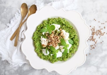 La sorprendente receta con trigo tierno y guisantes perfecta para primavera