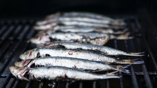 Sardinas a las brasa.