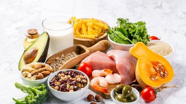 Alimentos que se pueden tomar en la dieta DASH.